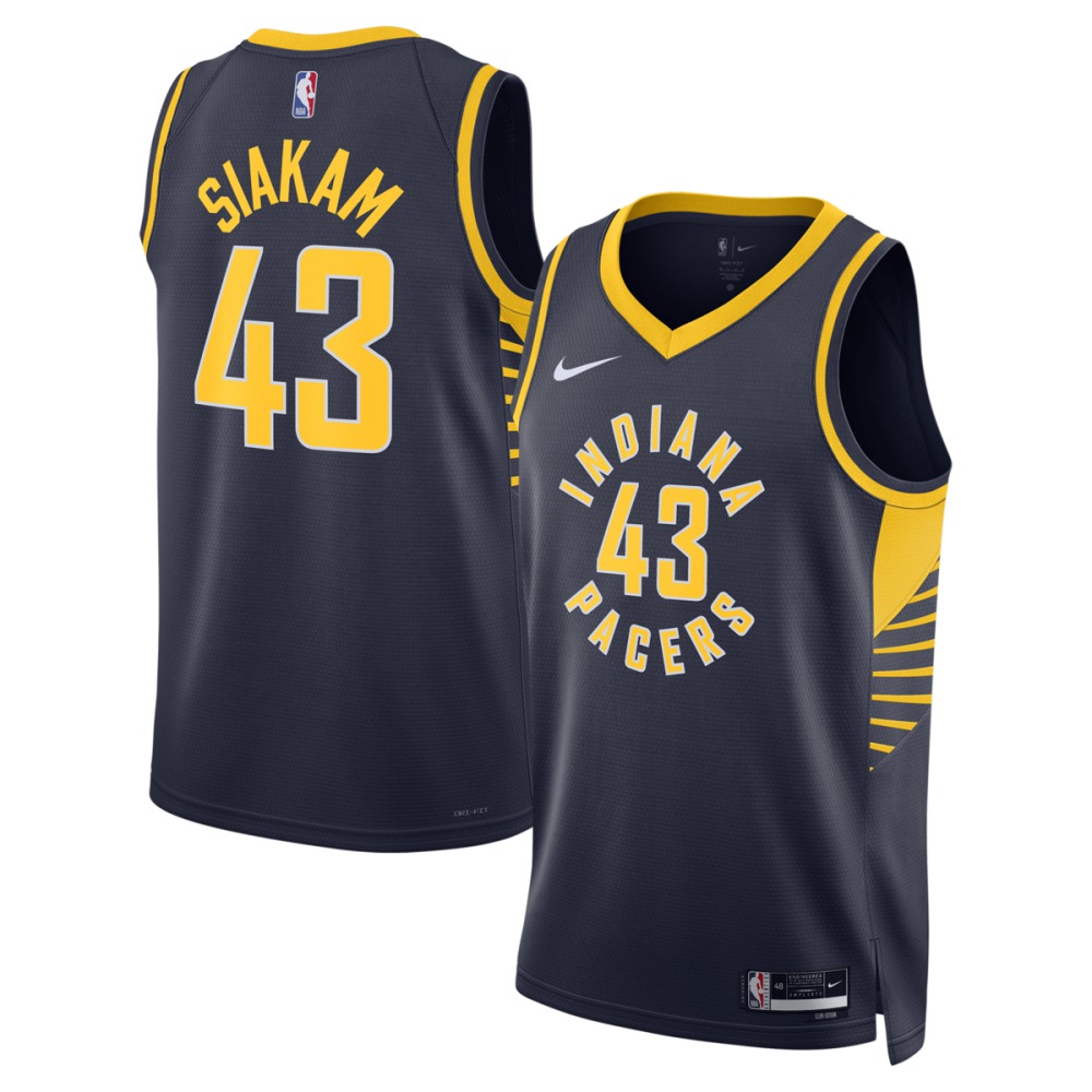 Pascal Siakam Indiana Pacers Unisex Swingman Jersey - Icon Edition - Navy-Pro Kit Vault | Brand New 26/27 Sports Jerseys